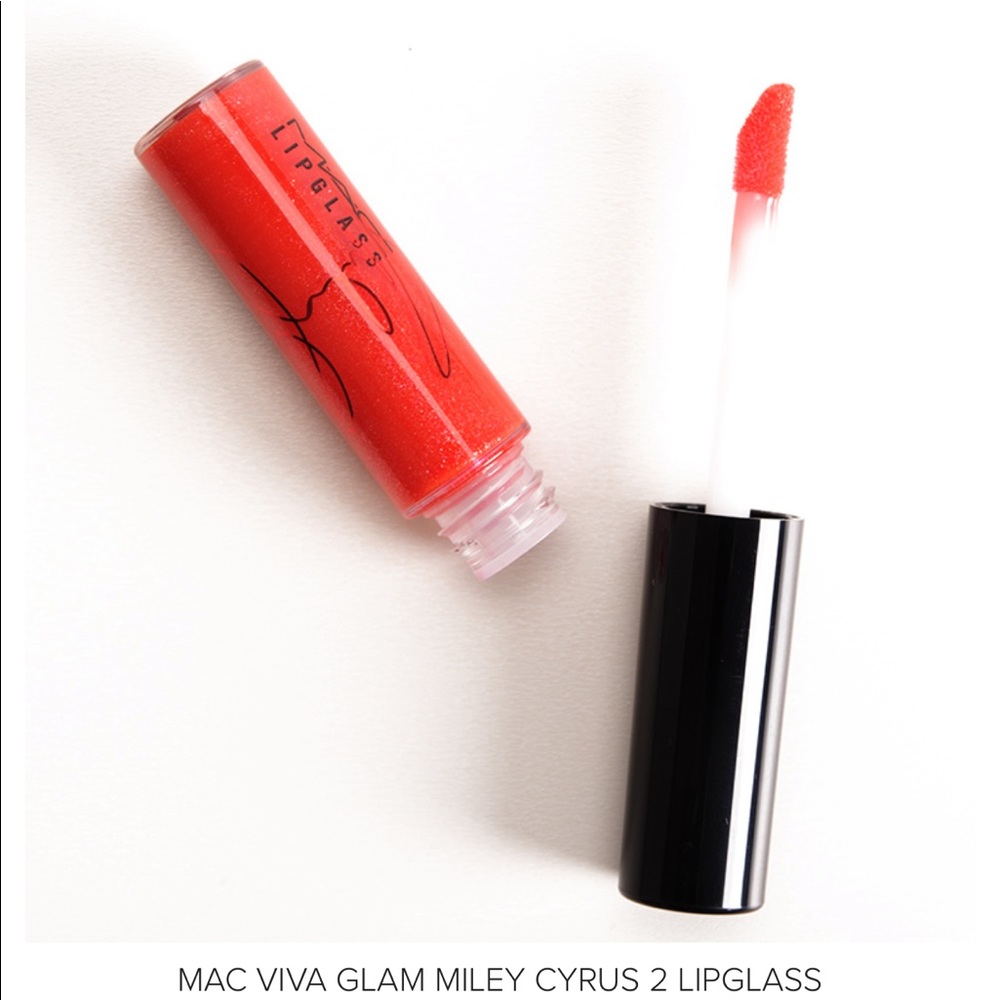 NWT MAC Cosmetics Viva Glam Miley Cyrus 2 LipGlass